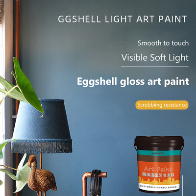 Стены и земля с низкой концентрацией ООК Stucco Veneziano Eggshell Latex Paint с номером CAS 67763-03-5
