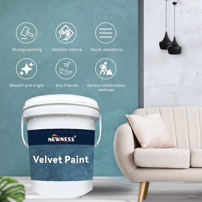 Улучшите свои стены с помощью ECO Non Oil Liquid Coating Wall Latex Paint и Velvet Art Paint