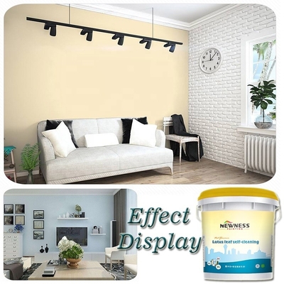 Стенная краска для внутренних помещений SHUNDE Building Elastic Putty Latex Emulsion Paint 20KG/BUCKET Объем