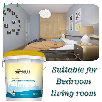 Стенная краска для внутренних помещений SHUNDE Building Elastic Putty Latex Emulsion Paint 20KG/BUCKET Объем