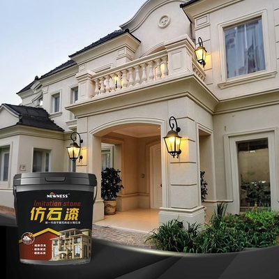 Foshan Colorful Granite Effect Paint with Spray Application Method Volume 20KG/BUCKET (Фошанская красочная краска с эффектом гранита с методом распыления)