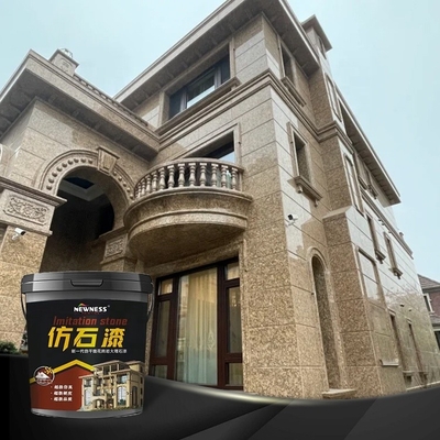 Foshan Colorful Granite Effect Paint with Spray Application Method Volume 20KG/BUCKET (Фошанская красочная краска с эффектом гранита с методом распыления)