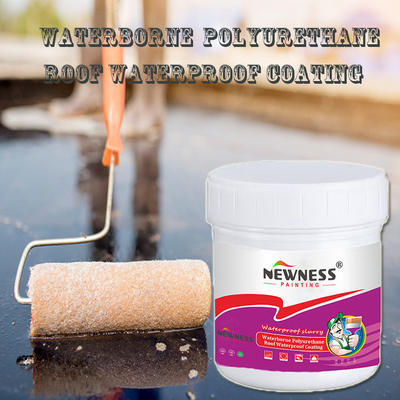 JS Polymer Gray Roof Waterproof Transparent Polyurethane Coating для террасовой гидроизоляции