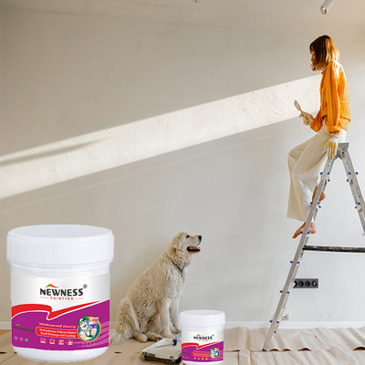JS Polymer Gray Roof Waterproof Transparent Polyurethane Coating для террасовой гидроизоляции