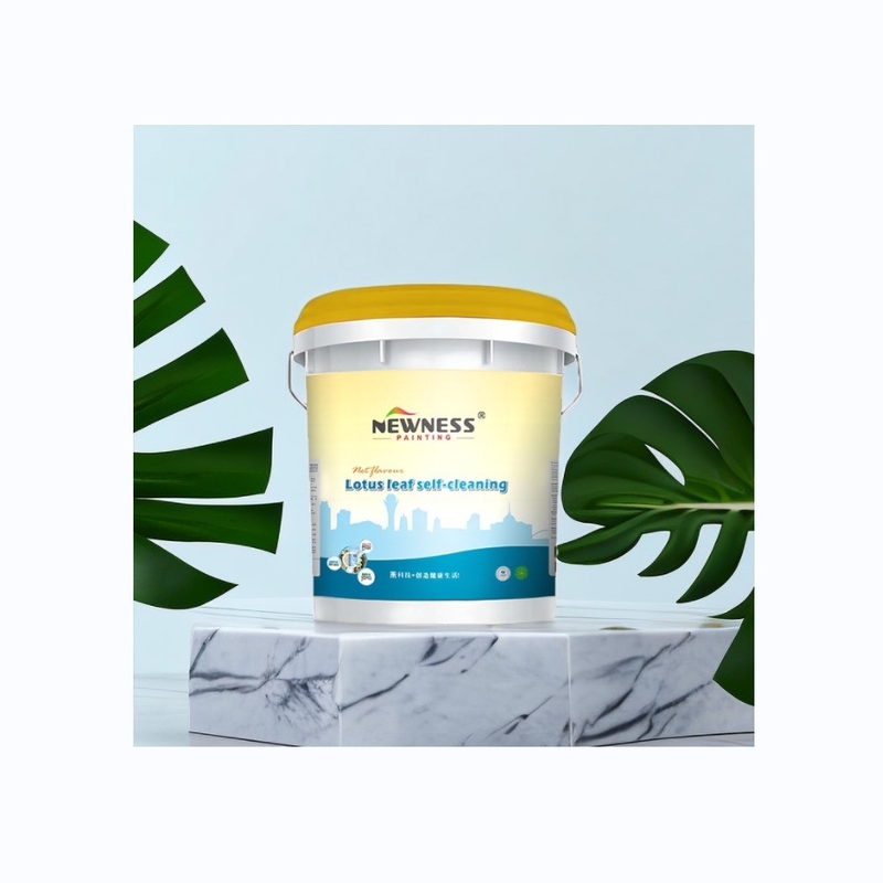Стенная краска для внутренних помещений SHUNDE Building Elastic Putty Latex Emulsion Paint 20KG/BUCKET Объем
