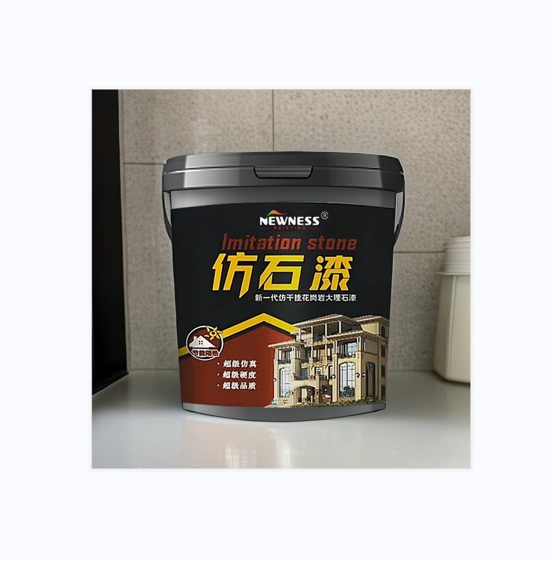 Tio2 MF Водная краска для стены с эффектом камня для распыливания на декорации стен